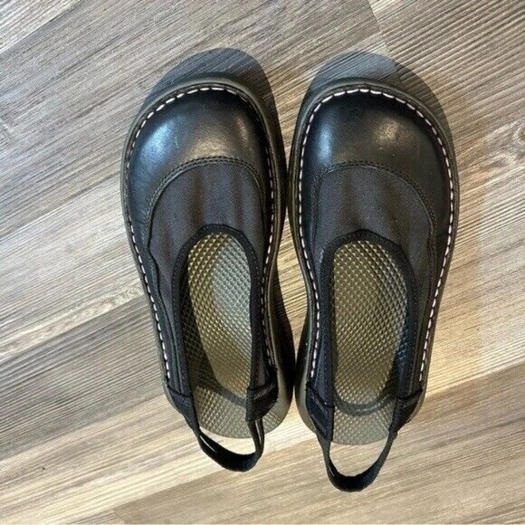Chaco Black Loafers with White Accents - Picture 3 of 8